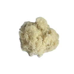 WEŁNIANE DROBINKI WOOL NEPPS - KREMOWO BIAŁY (nr 15)